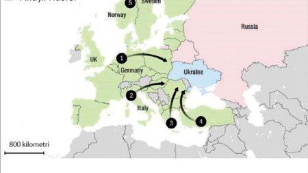 Al Treilea Razboi Mondial trece de doua ori prin Romania. Pe unde vor veni trupele americane, in cazul unui razboi terestru cu Rusia