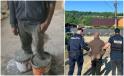 Un cioban din Bacau a fost bagat cu picioarele in galeti cu ciment de patronul unei stane, nemultumit de cum erau ingrijite animalele