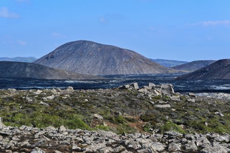 Vulcanul Fagradalsfjall din <span style='background:#EDF514'>ISLANDA</span> - localizare, istoria eruptiilor, curiozitati