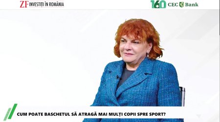 ZF Investiti in Romania! Un proiect ZF si CEC Bank. Carmen Tocala, FRB: Sportul trebuie privit drept o activitate complementara scolii, deoarece miscarea imbunatateste sanatatea si performanta. Copiii pot obtine si burse <span style='background:#EDF514'>SCOLARE</span> in SUA