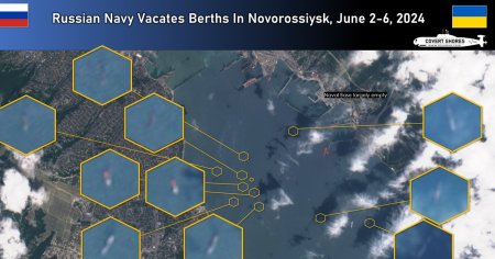 Destinatia flotei ruse a fost dezvaluita dupa plecarea de la Novorossiysk. Unde planuieste Kremlinul sa formeze o noua <span style='background:#EDF514'>BAZA MILITARA</span>