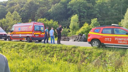 UPDATE Accident cumplit in judetul Salaj. A fost activat planul rosu de interventie!