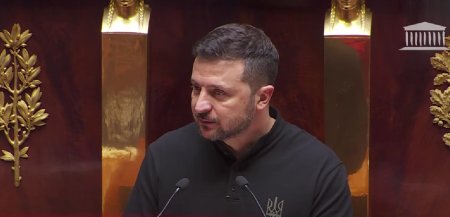 Volodimir Zelenski, discurs in Parlamentul Frantei : 