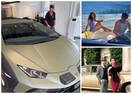 Mihaela Radulescu si Felix Baumgartner in lumea luxului. Au dat 280.000 Euro pe o masina din viitor: 