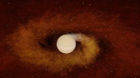 Oamenii de stiinta au avut parte de surprize mari dupa ce au studiat discul formator de planete din jurul unei stele mici