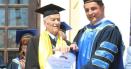 Cel mai varstnic student din Romania. A absolvit studiile de m<span style='background:#EDF514'>ASTERA</span>t la aproape 89 de ani