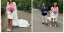 Primele imagini de la nunta lui <span style='background:#EDF514'>DANIEL PAVEL</span>. Ce a aparut pe cer, imediat dupa ce au spus 