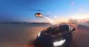 YouTuber arestat pentru o <span style='background:#EDF514'>CASCADORI</span>e cu focuri de artificii trase din elicopter asupra unui Lamborghini. Ce pedeapsa risca VIDEO