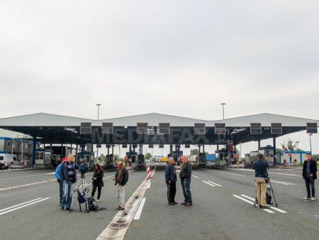 Politia de frontiera: Punctele temporare de trecere a frontierei vor fi deschise duminica