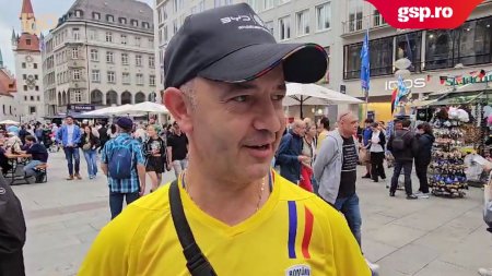 Primii fani din Romania au ajuns in Germania. Mesaje de incurajare pentru tricolori: Sa dea 100% pentru suporterii romani