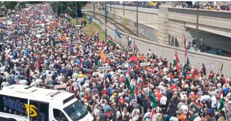 Inceputul sfarsitului pentru Viktor Orbán? Demonstratie de forta la Budapesta: Trebuie sa ne luam inapoi patria