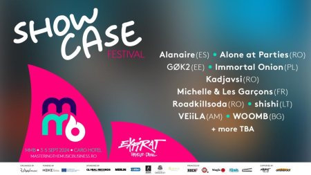 Trupe din toata Europa vin in Romania sa-si prezinte muzica in fata profesionistilor si a publicului larg - primele confirmari la MMB Showcase Festival