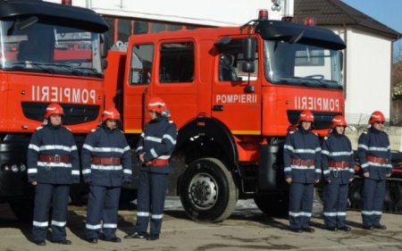 Incendiu la fabrica de imbuteliere a apei minerale din localitatea Borsec