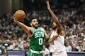 Boston <span style='background:#EDF514'>CELTICS</span>, mare favorita in meciul doi din finala NBA