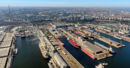 CN Administratia Porturilor Maritime efectueaza lucrari in zona de sud a Portului Constanta. HARTA