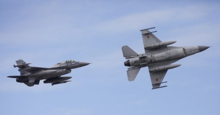 Ucraina va pastra unele avioane de razboi F-16 in baze din strainatate pentru a le proteja de loviturile rusesti. Moscova ameinta