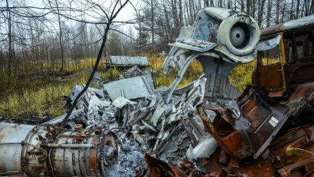 Doi piloti au murit in urma prabusirii unui avion militar rusesc de tip Su-34 in Osetia de Nord, in timpul unui antrenament