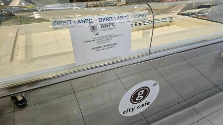 Gheretele de la Aeroportul Otopeni cu sandvisuri de 55 de lei, inchise de ANPC. Preturi colosale, cu jeg inclus in pret