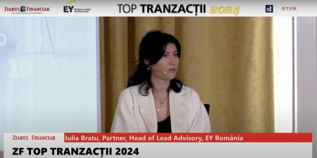 Iulia Bratu, EY Romania: Romania este a doua piata de M&A din regiune, depaseste Cehia si este foarte aproape de Polonia dupa volum