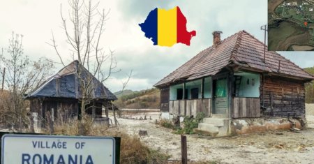 Cum arata satul-fantoma din SUA care se numeste Romania. Pretul incredibil cu care se vinde o casa aici