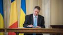 Iohannis a promulgat legea care instituie pe 15 octombrie 