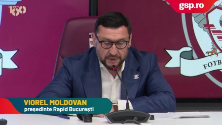 Viorel Moldovan, la prima conferinta de presa in calitate de nou presedinte al giulestenilor: 