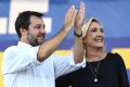 Matteo <span style='background:#EDF514'>SALVINI</span> si Marine Le Pen se intalnesc la Bruxelles cu gandul la o mare alianta de centru-dreapta