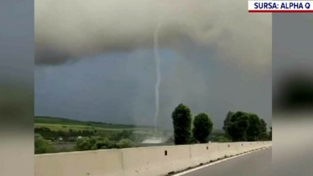 Ce era, de fapt, tornada aparuta in Cluj. Cum s-a produs fenomenul ciudat de pe lacul Martinesti