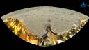 Cum arata fata nevazuta a Lunii. Imaginea a fost surprinsa de un robot miniatural mobil al <span style='background:#EDF514'>CHINEZI</span>lor