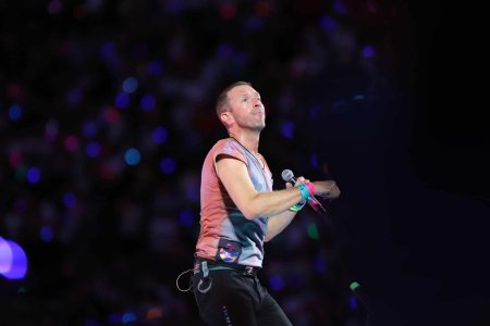 Manelistul Babasha a cantat la concertul Coldplay de pe Arena Nationala