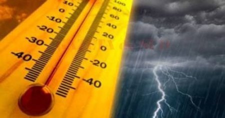 Avertizare meteo de canicula si averse torentiale. Judetele afectate