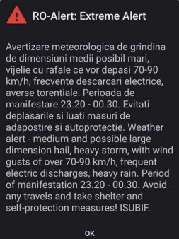 Avertizare meteorologica Cod rosu in Bucuresti