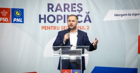 Rezultate alegeri locale 2024. Rares Hopinca, noul primar al Sectorului 2: 