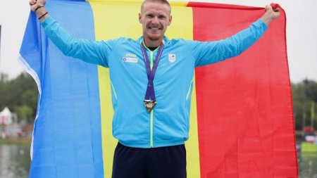 Catalin Chirila, aur la canoe simplu pe distanta de 1.000 de metri la Campionatele Europene de la Szeged