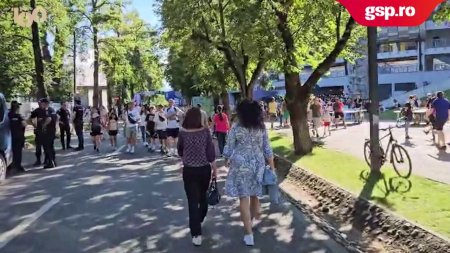 Atmosfera frumoasa la Cluj-Napoca, inainte de meciul demonstrativ de la Sports Festival