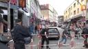 Incident grav la EURO 2024. Un barbat a fost impuscat de politisti dupa ce i-a atacat cu un tarnacop | VIDEO