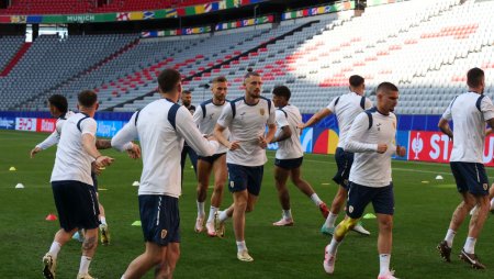 Batand mingea intr-un templu al fotbalului: Romania si Ucraina, ultimele retusuri, Edi Iordanescu si-a facut un cadou de aniversare