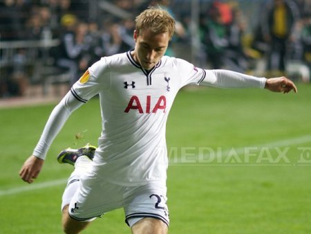 Eriksen revine la gol cu Danemarca la trei ani dupa un stop cardiac