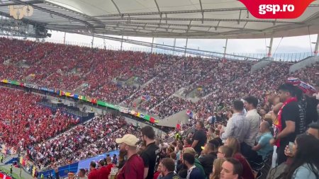 Explozie de bucurie pe Frankfurt Arena, dupa golul Slovaciei impotriva Belgiei