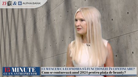 ZF 15 minute cu un antreprenor, un proiect Ziarul Financiar si Alpha Bank. Diana Baicu, Top Line: Suntem prezenti in peste 10.000 de puncte de vanzare doar in Romania. Circa 70% din saloanele de infrumusetare folosesc produsele noastre