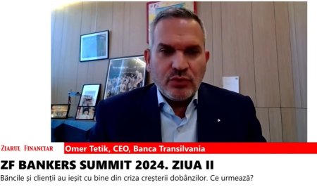 Omer Tetik, CEO Banca Transilvania: Cred ca vom vedea mai multe tranzactii intre bancile cu cote de piata mici, sub 2%, ceea ce va crea tinte pentru bancile mai mari. Nu suntem singurul participant activ pe achizitii