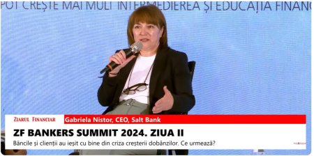 Gabriela Nistor, CEO Salt Bank: Toate bancile din Romania au inceput trendul spre digitalizare dinainte de pandemie si apoi doar a fost o accelerare. Uneori digitalul era dus la extrem la alte banci, de aceea am fost atenti la zona de suport, sa avem oameni