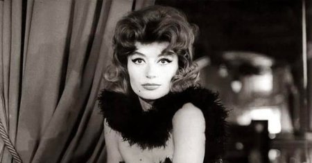 Actrita Anouk Aimée, eroina din filmul 