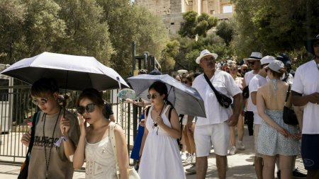 Mesajul de ajutor trimis de o turista data disparuta in Grecia. Alti cinci au murit din cauza temperaturilor ridicate