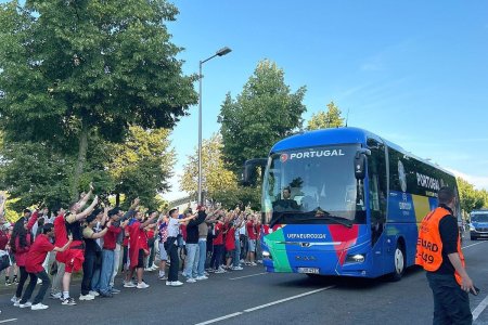 Cristiano-mania la Leipzig! Imagini spectaculoase: 