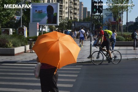 Prognoza meteo speciala pentru Capitala: 38 de grade si disconfort termic accentuat