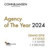 Cohn&Jansen este agentia anului la Effie <span style='background:#EDF514'>AWARDS</span> Romania 2024