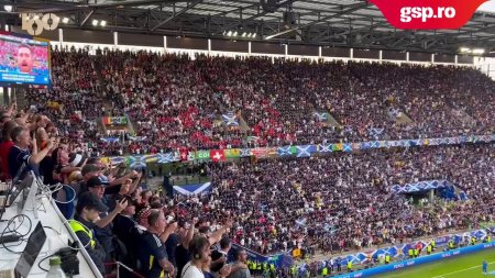 EURO 2024. Scotia - Elvetia » Imnul scotienilor, cu adevarat asurzitor pe stadionul din Koln