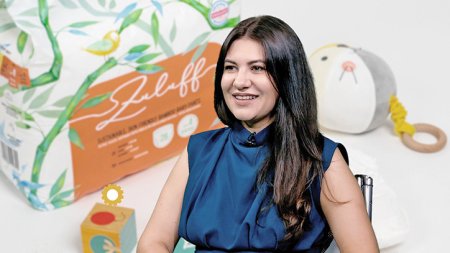 Afaceri de la Zero. Ana Voicu a dus brandul de scutece pentru copii Zuluff in BebeTei, Dr. Max si pe mai multe platforme online. 