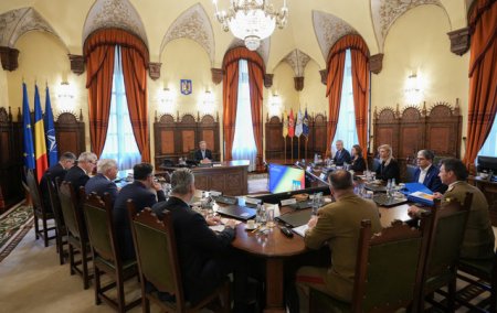 Sedinta <span style='background:#EDF514'>CSAT</span> a inceput: sistemul PATRIOT si candidatura lui Iohannis la sefia NATO, pe ordinea de zi